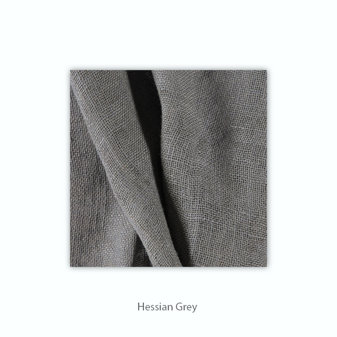 ROUND HESSIAN PINBOARD | Frameless | Hessian Grey | 600mm image 2